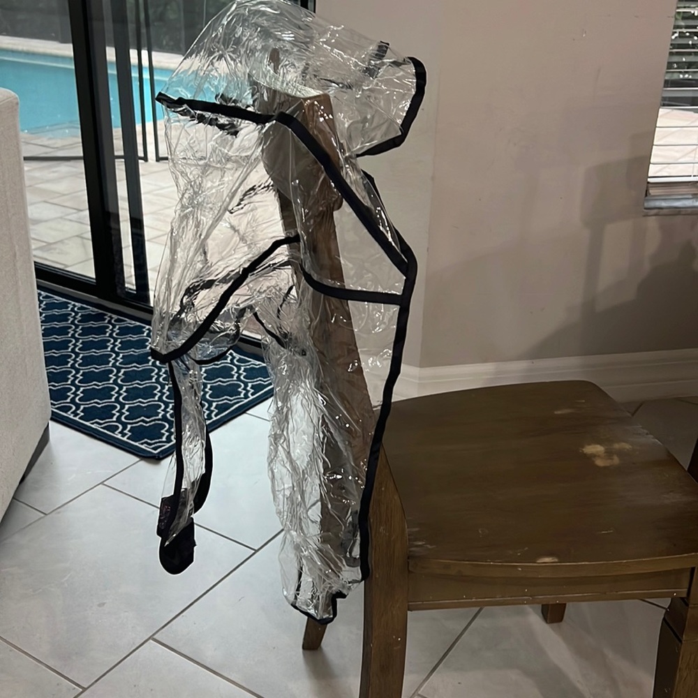 Uppababy Vista rain cover.  Never used